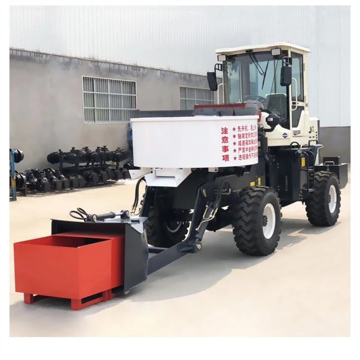 Flat Feeding Concrete Mixer